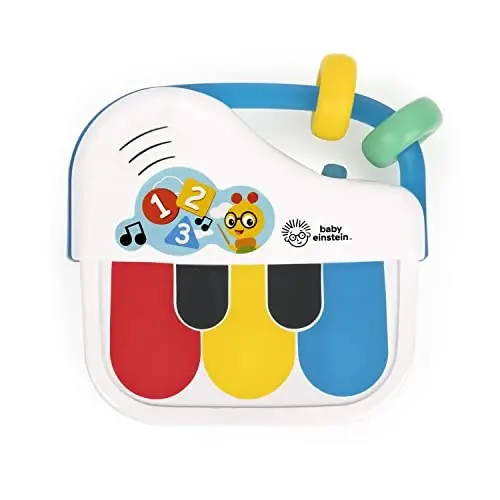 Baby Einstein Tiny Piano Musical Toy, Ages 3 Months+, 13093 