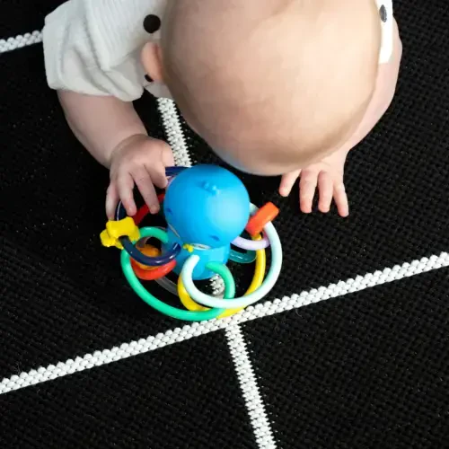 Baby Einstein Ocean Explorers Opus's Shake & Soothe Teether Toy & Rattle, Multicolor, Ages Infants 0+ Months - 11