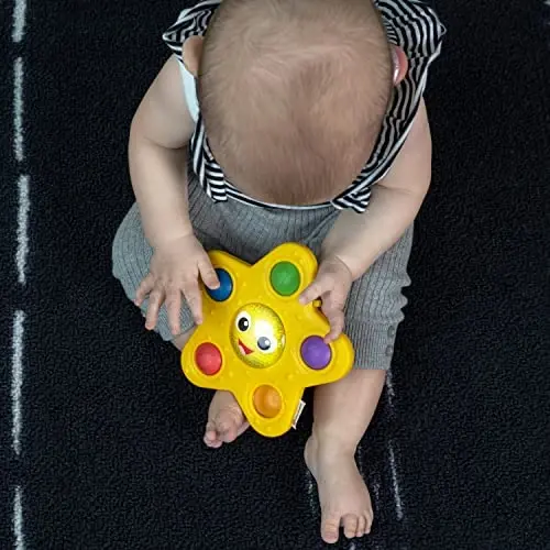 Baby Einstein Ocean Explorers Pop & Glow Starfish Light Up Sensory Popper Toy, for Babies Ages 6 Months and up - 5