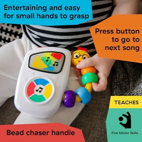 Baby Einstein Take Along Tunes Musiqiy O'yinchoq, 3 oylikdan boshlab - 3