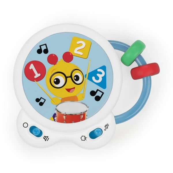 Baby Einstein Tiny Tempo Musical Baby Toy Drum - BABY EINSTEIN