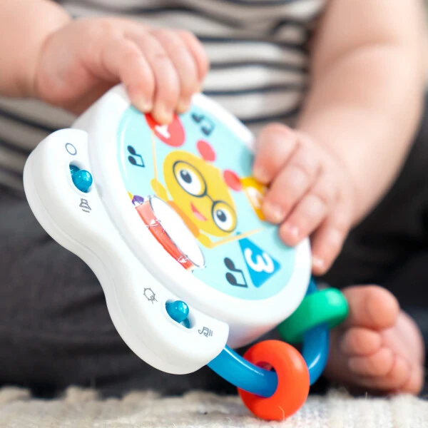 Baby Einstein Tiny Tempo Musical Baby Toy Drum - 4