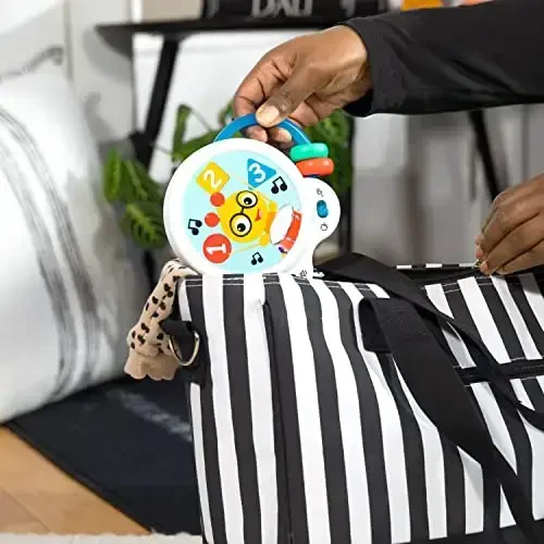 Baby Einstein Tiny Tempo Musical Toy Drum, 3+ oylikdan boshlab, munchoq quvuvchi - 4