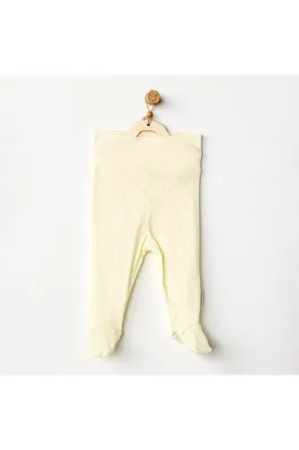 Baby Footed Pants Jacquard Basic AC24706 - ANDYWAWA (1)