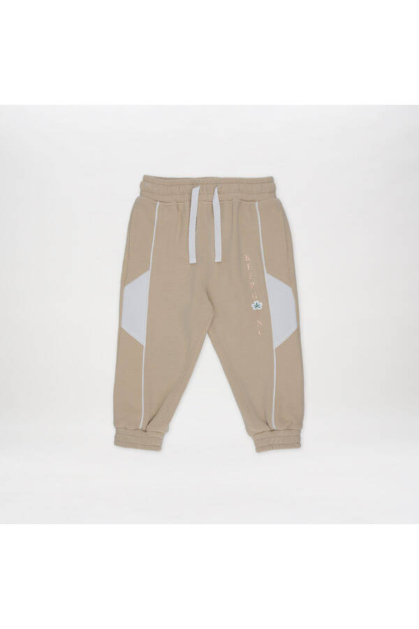 Baby Girl Beige Sweatpants - 5