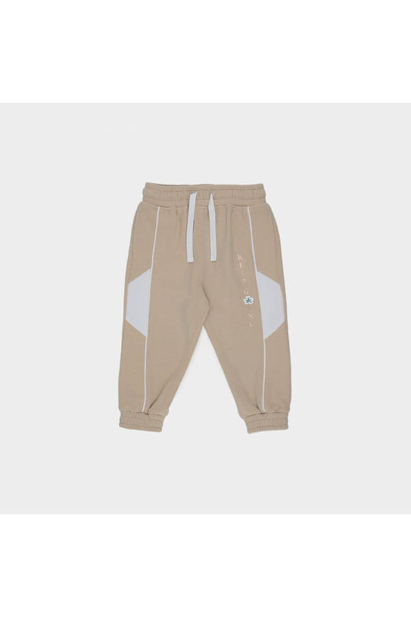 Baby Girl Beige Sweatpants - 1