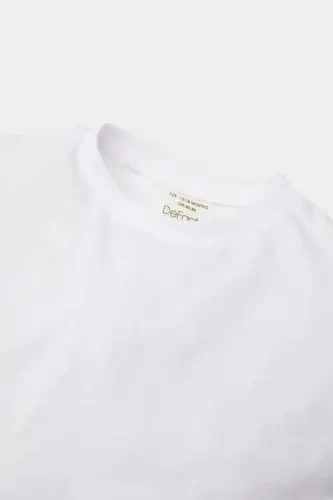 Baby Girl Bicycle Collar Basic Plain Long Sleeve T-Shirt - DEFACTO (1)