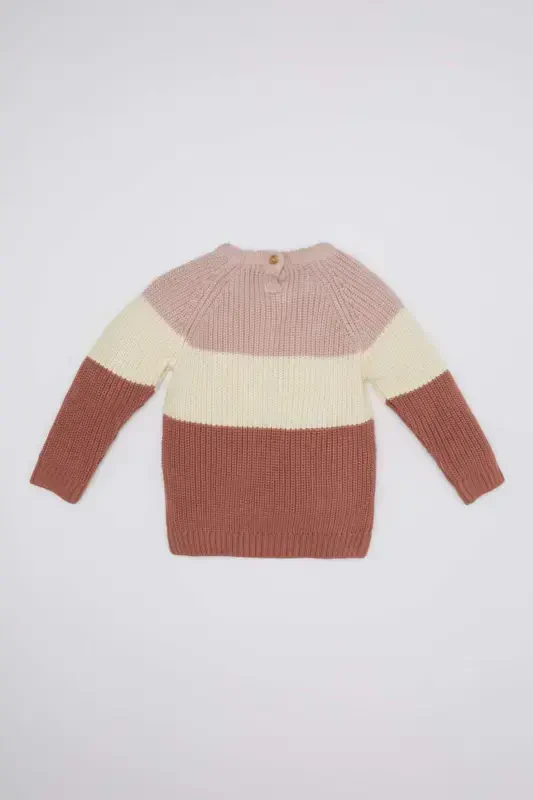 Baby Girl Bicycle Neck Sweater C8292A524WN - 4