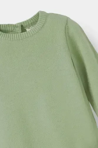 Baby Girl Bicycle Neck Sweater X8187A224AU - DEFACTO (1)