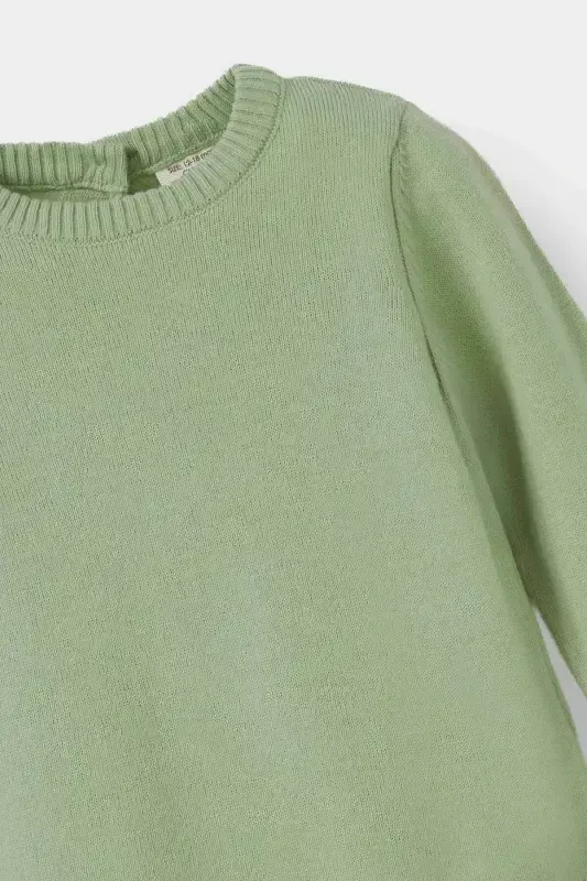 Baby Girl Bicycle Neck Sweater X8187A224AU - 2