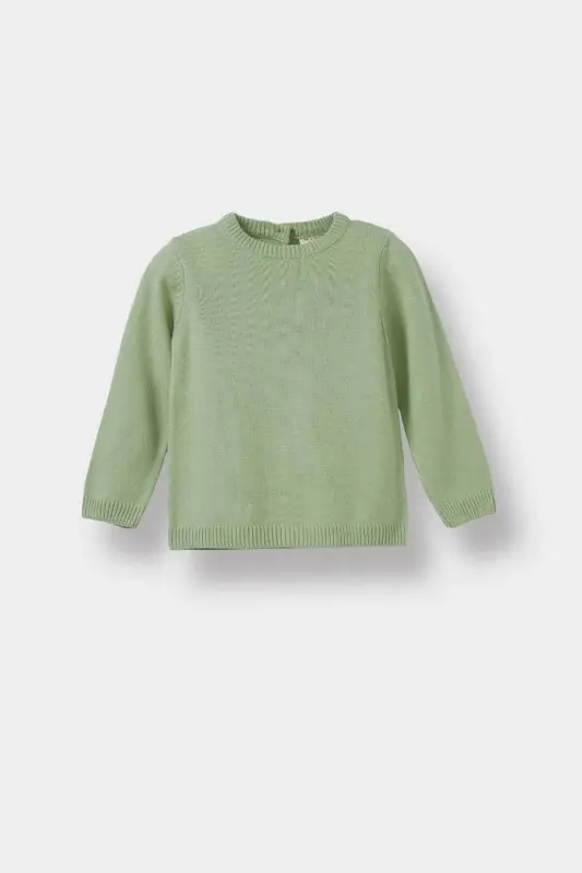 Baby Girl Bicycle Neck Sweater X8187A224AU - DEFACTO