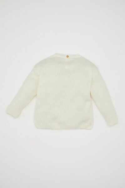 Baby Girl Bike Neck Printed Sweater C8089a524au - 4