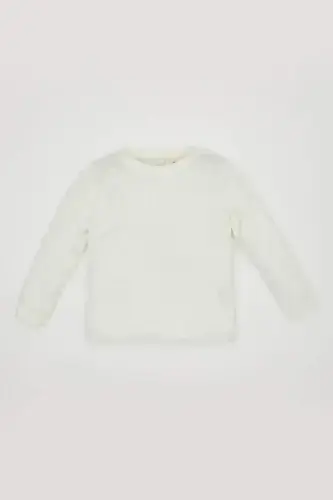 Baby Girl Bike Neck Sweater X8187a223au - 4