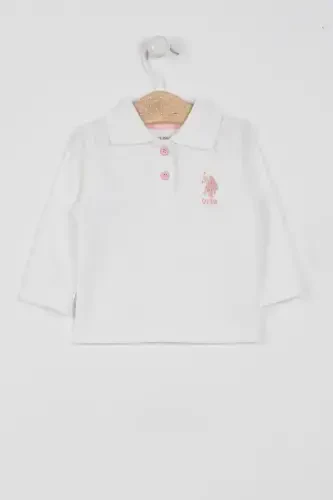 Baby Girl Cream T-Shirt-Cream - 1