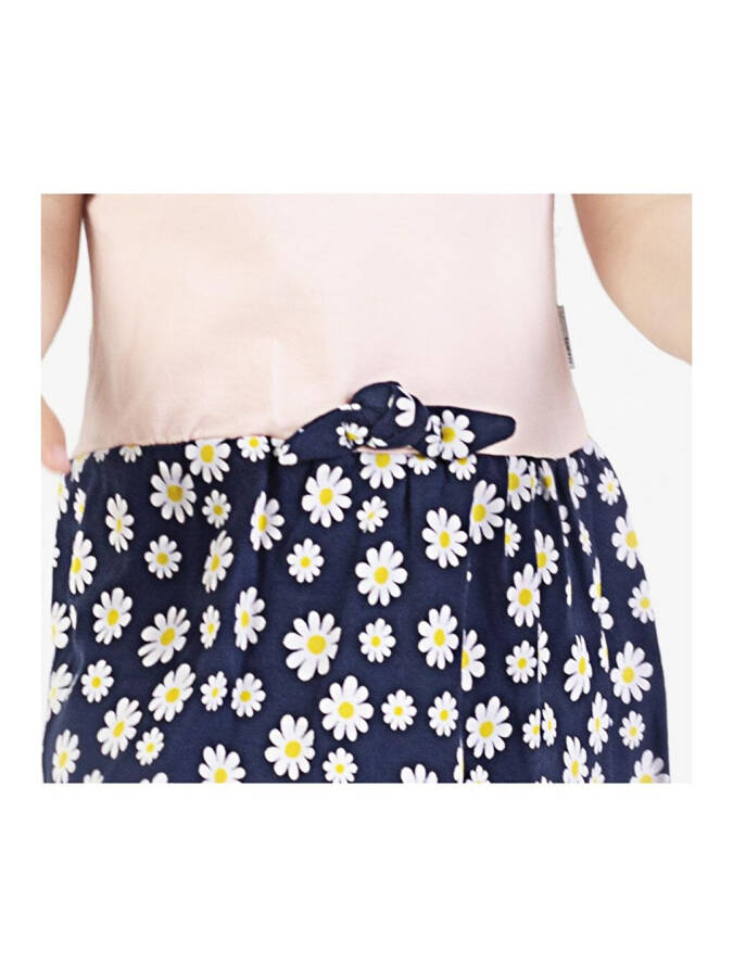 Baby Girl Daisy Pattern Collar Dress - 6