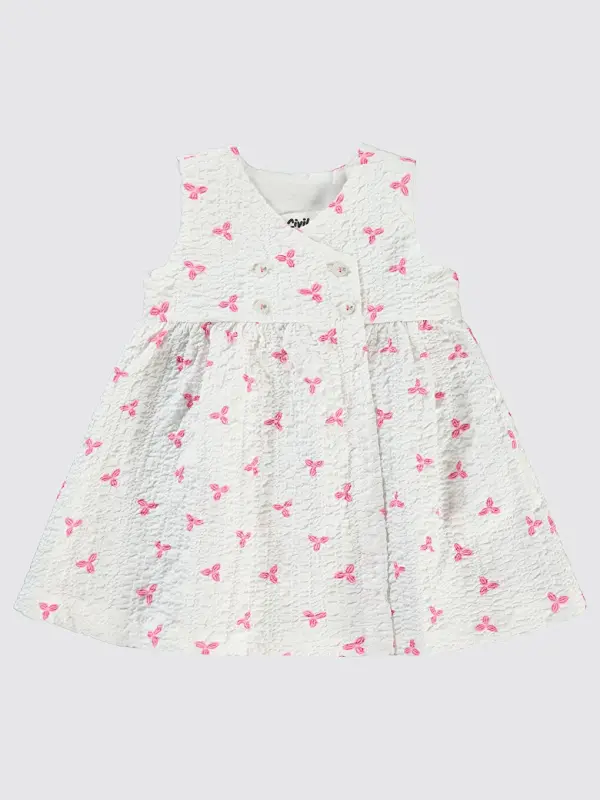 Baby Girl Dress 6-18 Months Fuchsia-Fuchsia - LC WAIKIKI