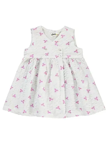 Baby Girl Dress 6-18 Months Purple-Purple - 1