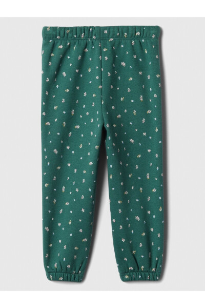 Baby Girl Green Logo Fleece Jogger Pants - 14