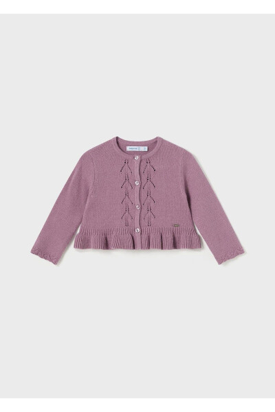 Baby Girl Knit Cardigan - 5