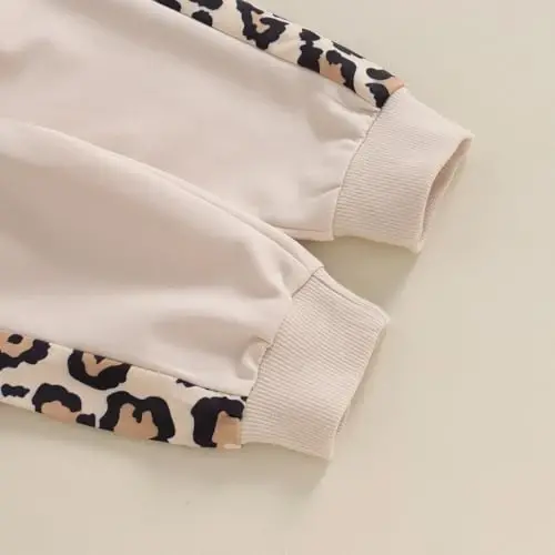 Baby Girl Kuzgi Kiyimlar To'plami Uzun Yengli Harf Bosma Sweatshirt Shim Toddler Go'dak Kiyimlari 6 12 18 24 Oy 2T 3T - 7