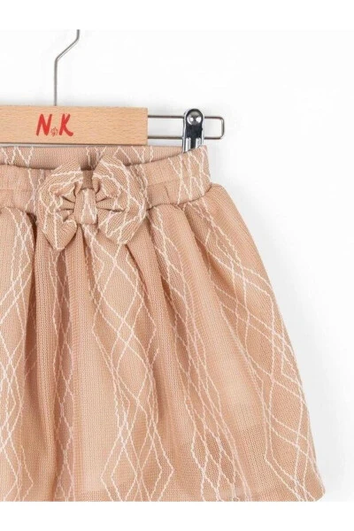 Baby Girl Lace Skirt with Elastic Waist - NK (1)