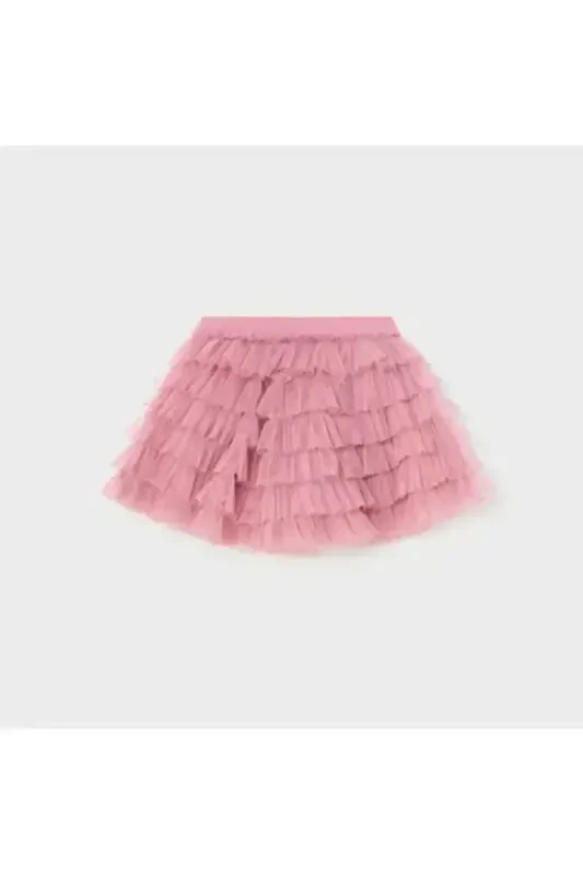 Baby Girl Layered Tulle Mini Skirt Pink L24Y1981 - 2
