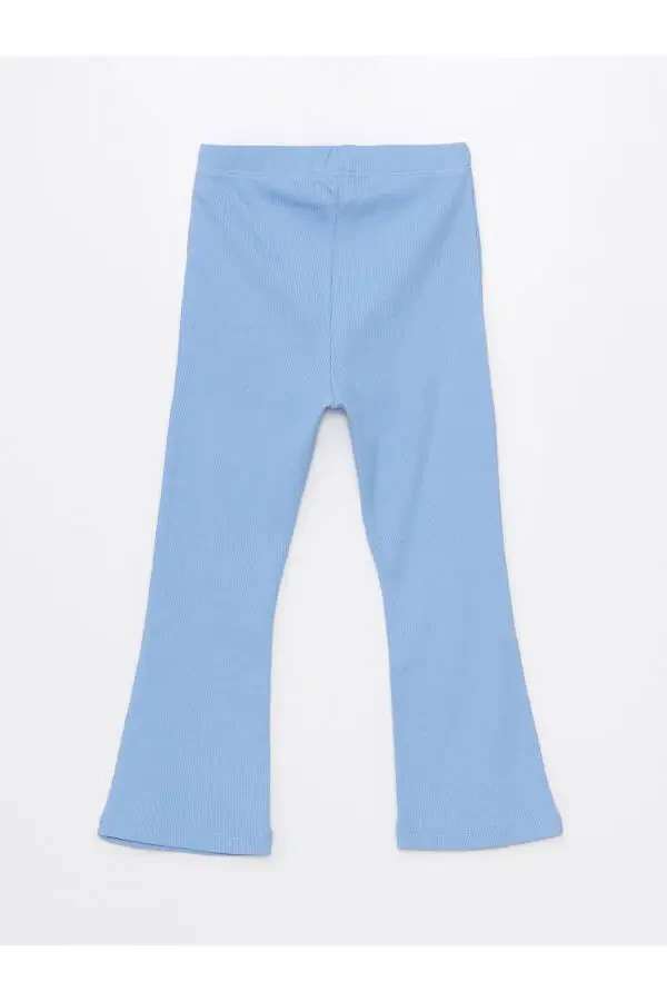 Baby Girl Leggings with Elastic Waist - 2