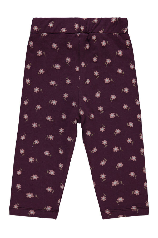 Baby Girl Long Leggings 6-18 Months Purple - 6