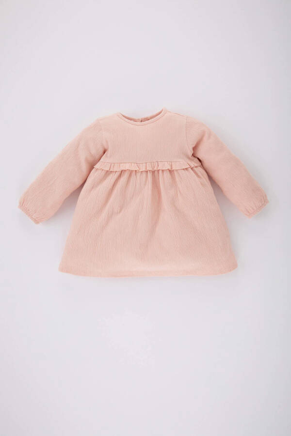 Baby Girl Long Sleeve Dress Light Pink - 6