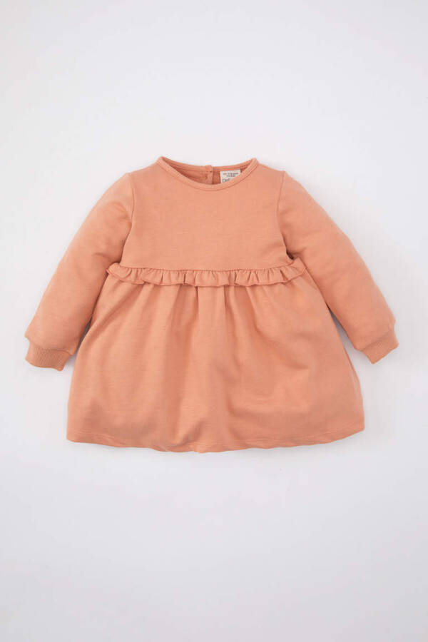 Baby Girl Long Sleeve Dress Rose - 1