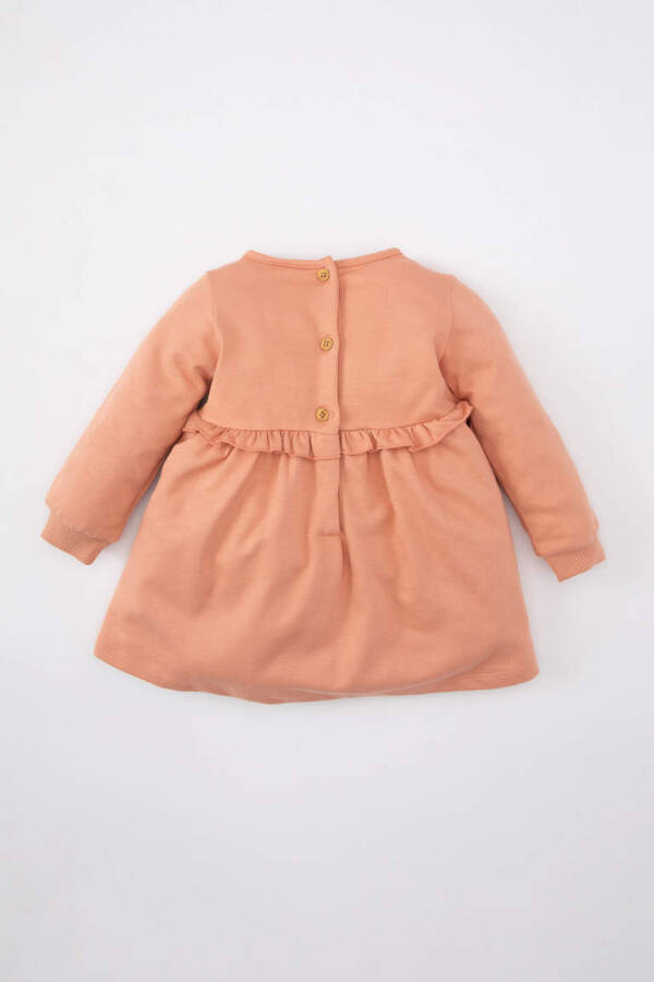 Baby Girl Long Sleeve Dress Rose - 5