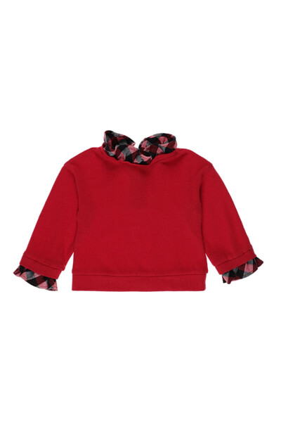 Baby Girl Long Sleeve Red Knitted Tricot - 1