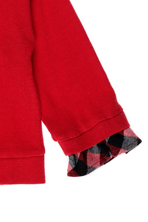 Baby Girl Long Sleeve Red Knitted Tricot - 3