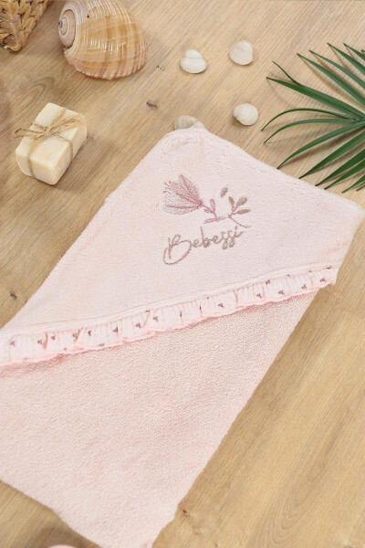 Baby Girl Luxury Robe Set Towel Set 100% Cotton Fabric 0- 2 Years STL6582 - 4