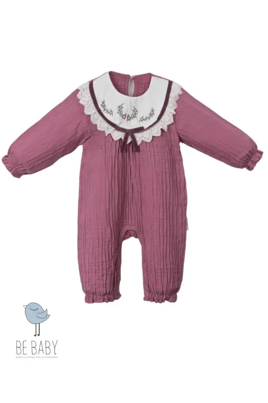 Baby Girl Muslin Jumpsuit - MODA