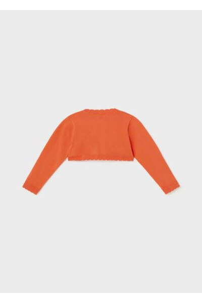 Baby Girl Orange Cardigan 00302-043 - 2