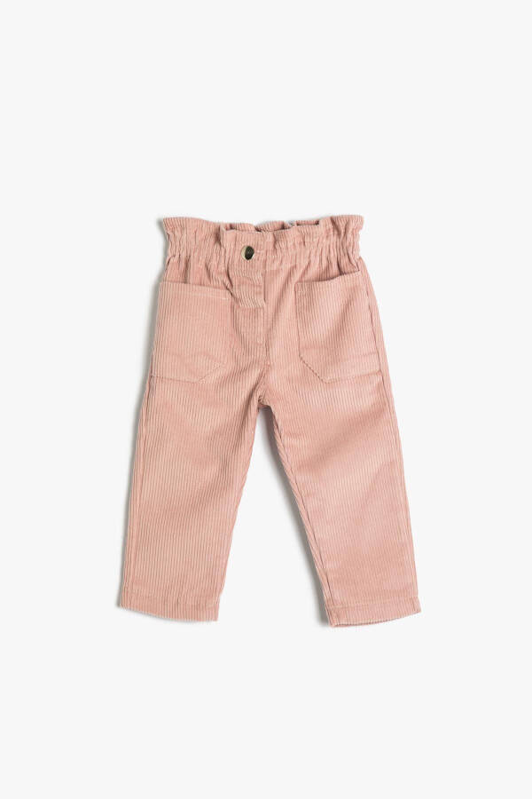 Baby girl pink jeans - 1