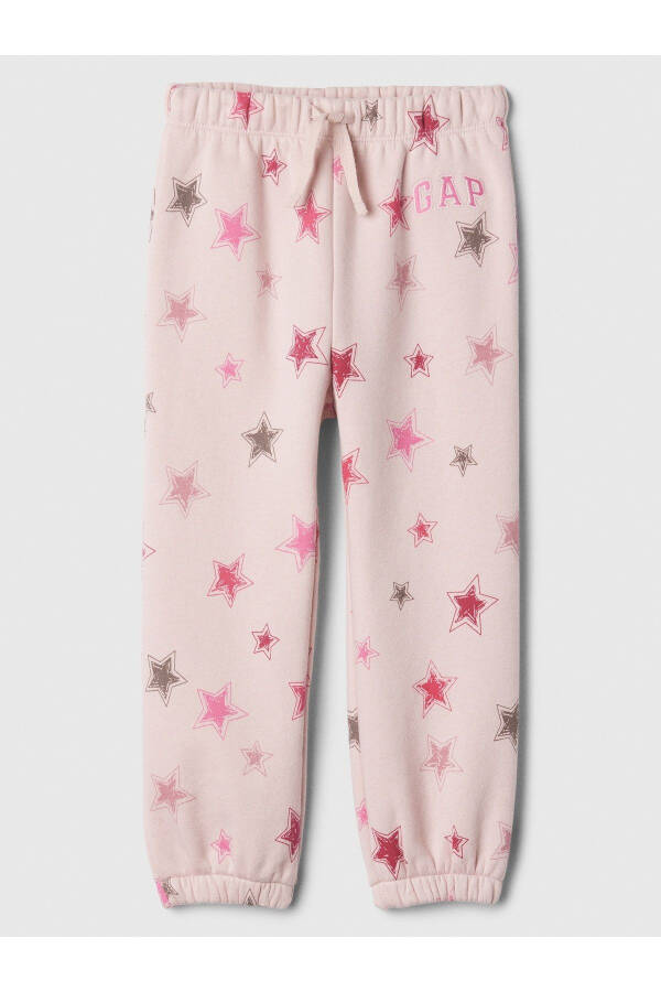 Baby Girl Pink Logo Fleece Jogger Pants - 7