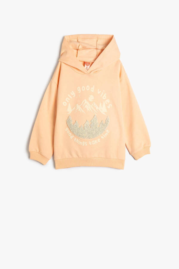 Baby Girl Pink Sweatshirt - 1