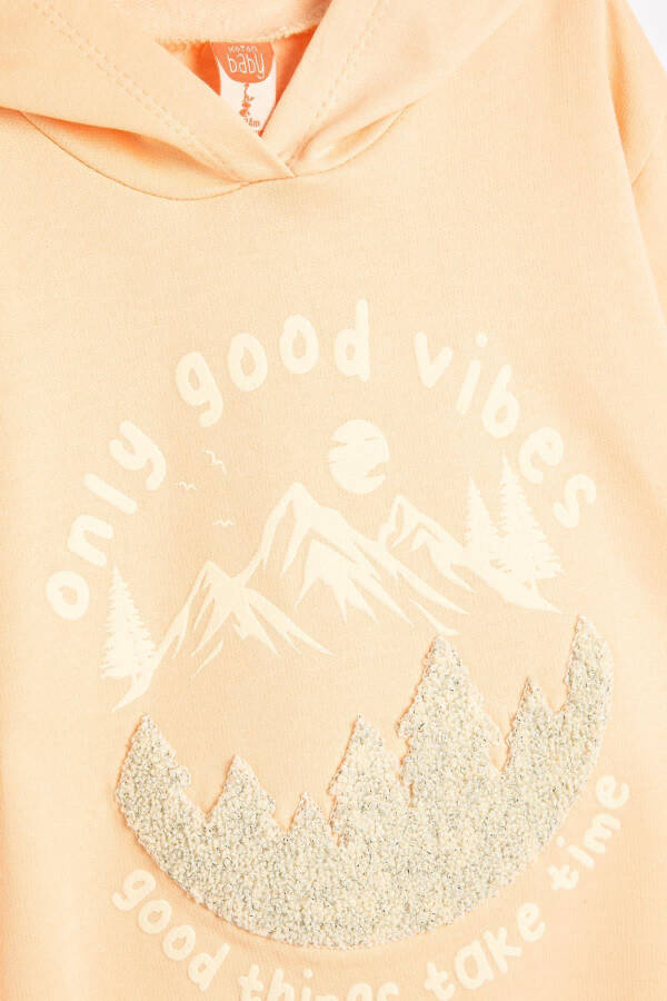 Baby Girl Pink Sweatshirt - 3