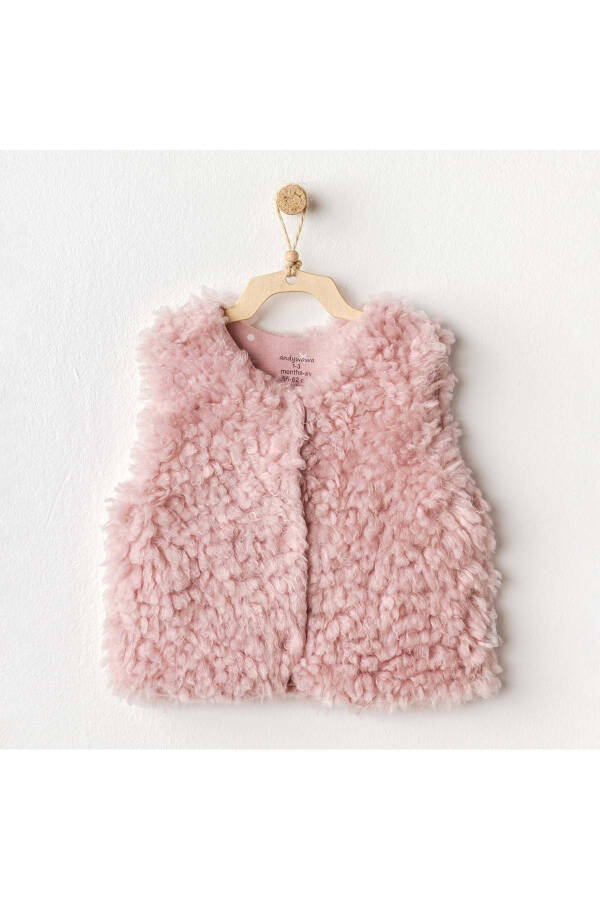 Baby Girl Pink Vest - 3