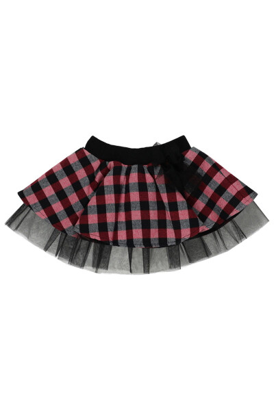 Baby Girl Plaid Skirt - PANÇO