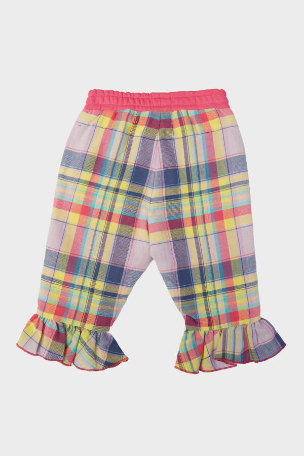 Baby Girl Plaid Sweatpants - 5