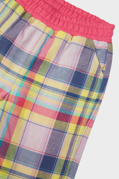 Baby Girl Plaid Sweatpants - 6