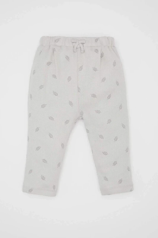 Baby Girl Printed Waffle Pants C1610a524sp - 1