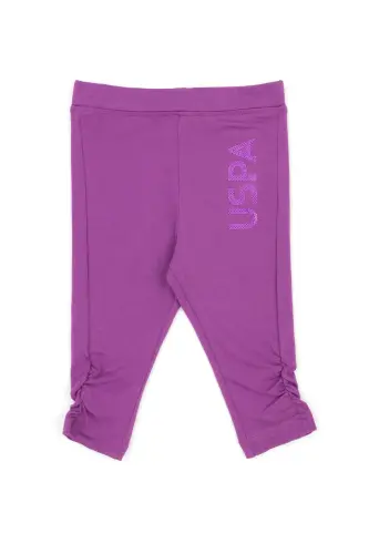 Baby Girl Purple Sweatpants 50289015-VR038 - 142332 - U.S. POLO ASSN. (1)