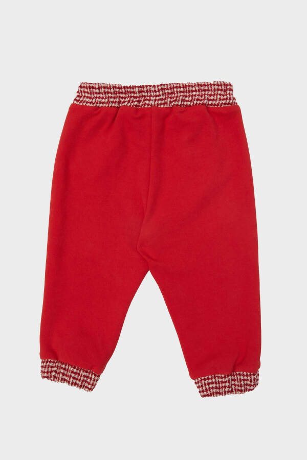 Baby Girl Red Sweatpants 23PFWBG2202 - 2