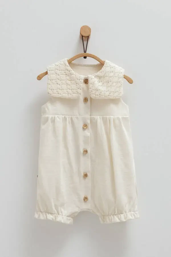 Baby Girl Romper 100% Cotton Summer 2025 - 1