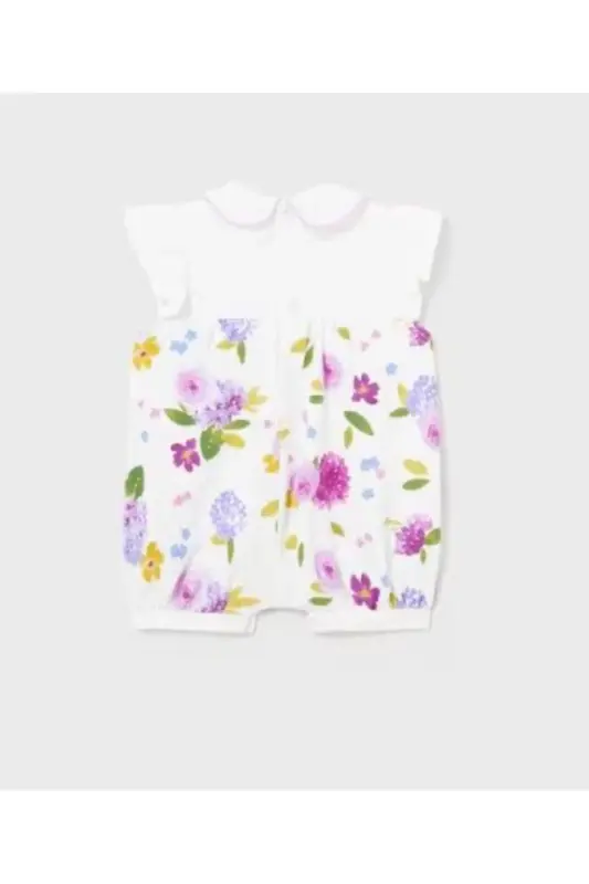 Baby Girl Romper 1704-Purple - 2