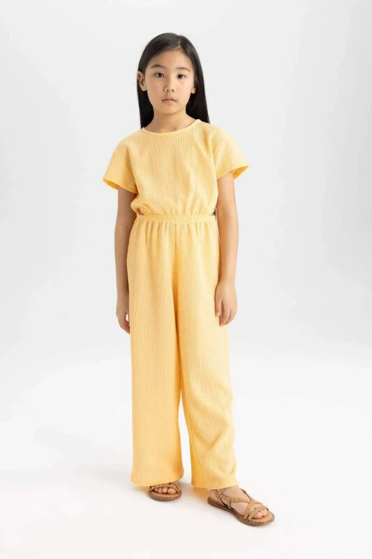 Baby Girl Romper Short Sleeve C2993A824SM - DEFACTO